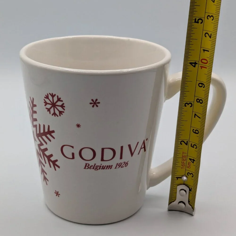 Godiva Belgium 1926 Snowflake Mug by DesignPac